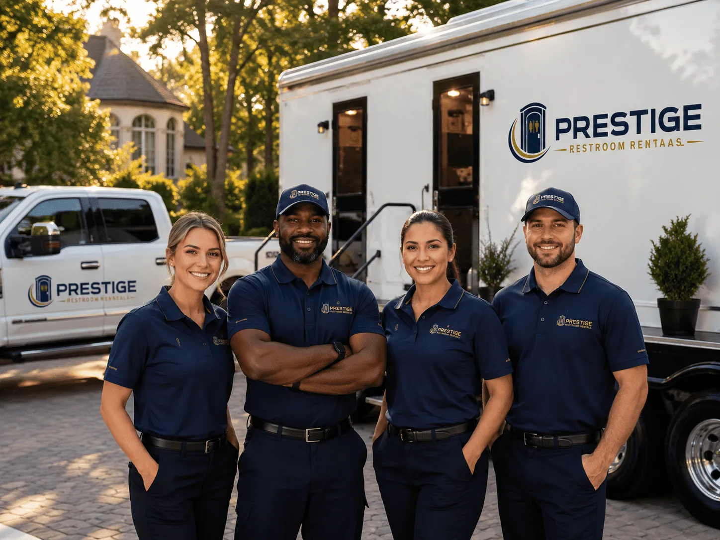 Trusted Luxury Portable Restrooms company in De Leon, TX